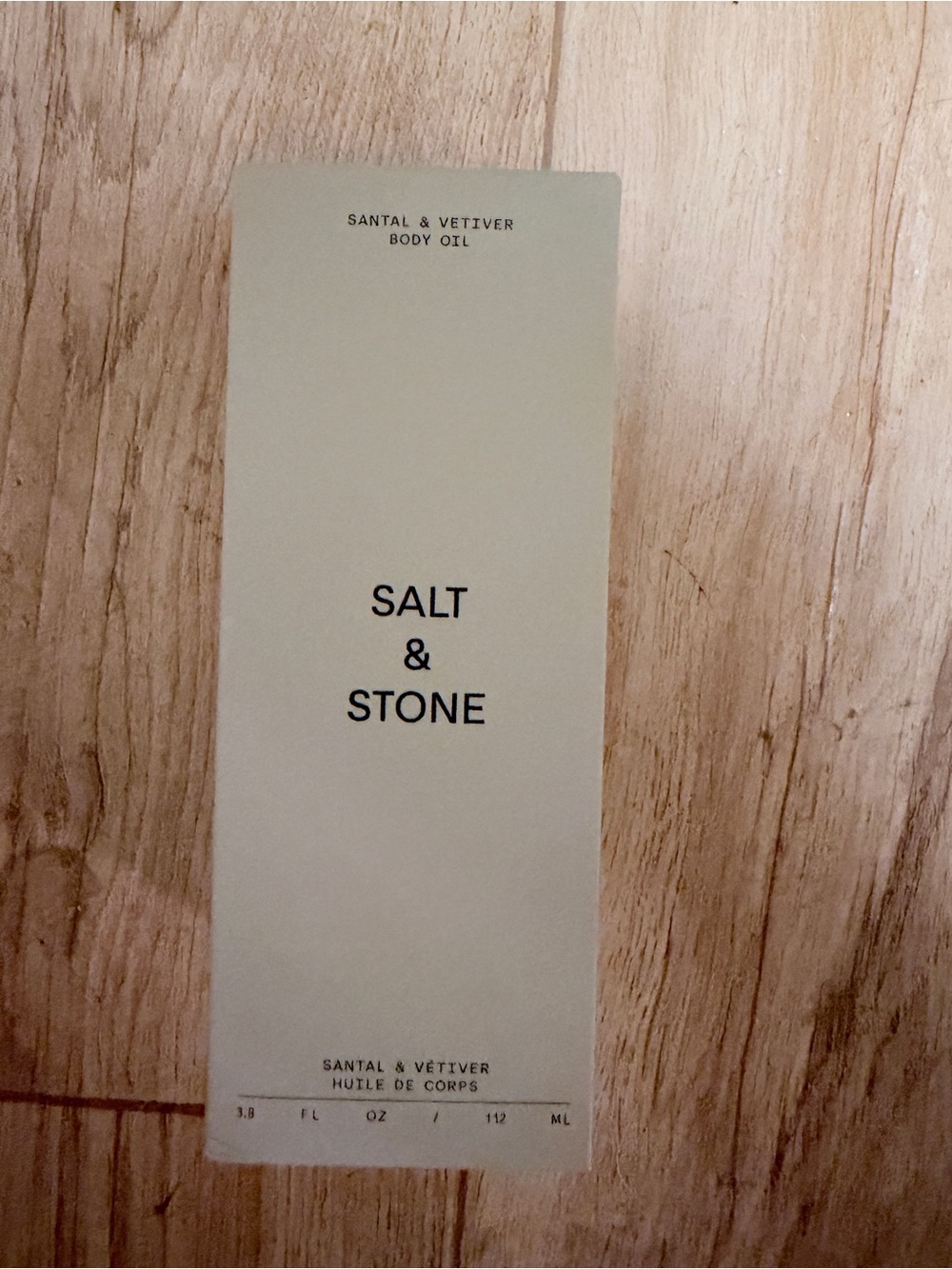 NIB SALT & STONE Santal & Vetiver Body Oil